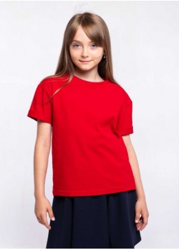 TopHat красная футболка для девочки 21645